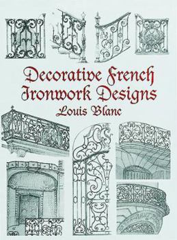 Paperback Decorative French Ironwork Designs Book