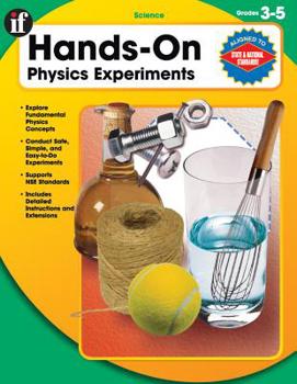 Paperback Hands-On Physics Experiments, Grades 3 - 5 Book