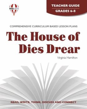 Paperback The House of Dies Drear - Teacher Guide by Novel Units Book