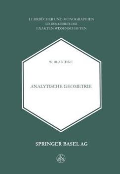 Paperback Analytische Geometrie [German] Book