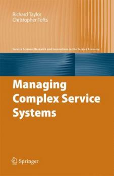Hardcover Managing Complex Service Systems Book