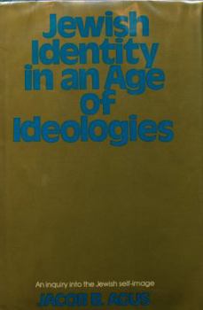 Hardcover Jewish Identity in an Age of Ideologies Book