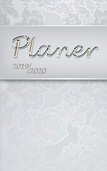 Planer 2019 2020: Wochenplaner von Oktober  2019 bis Dezember 2020 I jeder Tag bietet viel Platz für Notizen und Termine I ToDo-Liste I Terminkalender ... I Silber / Ranken (German Edition)