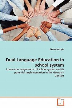 Paperback Dual Language Education in school system Book