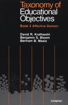 Paperback Taxonomy of Educational Objectives, Book 2: Affective Domain Book