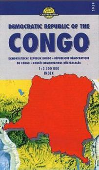 Democratic Republic of the Congo Road Map by Cartographia (World Travel Maps) (French Edition)