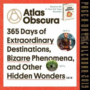 Calendar Atlas Obscura Page-A-Day Calendar 2019 Book