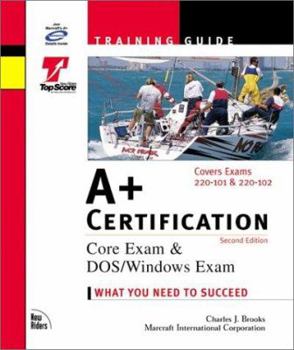Paperback A+ Certification Training Guide [With CDROM] Book