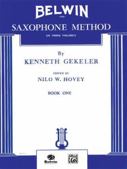 Paperback Belwin Saxophone Method, Bk 1 Book