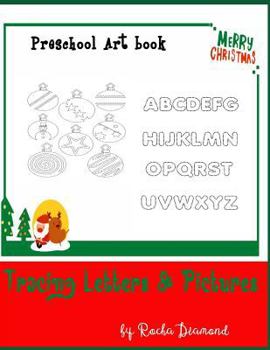 Preschool Art Book Tracing Letters & Pictures