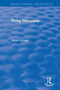 Paperback Doing Philosophy Book