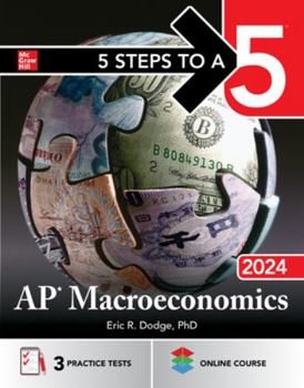 Paperback 5 Steps to a 5: AP Macroeconomics 2024 Book