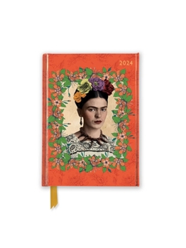 Hardcover Frida Kahlo 2024 Luxury Pocket Diary - Week to View Book