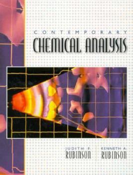 Hardcover Contemporary Chemical Analysis Book