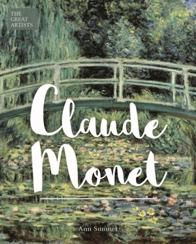 Hardcover Claude Monet Book