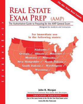 Paperback Real Estate Exam Prep (AMP)-2nd edition: The Authoritative Guide to Preparing for the AMP General Exam Book