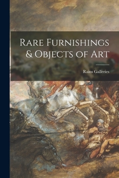 Paperback Rare Furnishings & Objects of Art Book