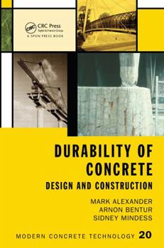 Hardcover Durability of Concrete: Design and Construction Book