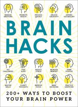 Paperback Brain Hacks: 200+ Ways to Boost Your Brain Power Book