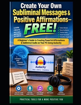 Paperback Create Your Own Subliminal Messages & Positive Affirmations FREE!: A Step-by-Step Beginner’s Guide to Creating Powerful Subliminal Audio & Positive Affirmations Using Free Software Book