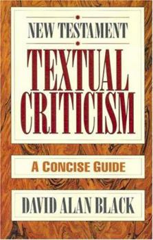 Paperback New Testament Textual Criticism: A Concise Guide Book