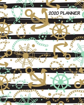 2020 Planner: 8"x10" Daily and Weekly Agenda Planner and Organizer V2