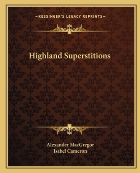 Paperback Highland Superstitions Book