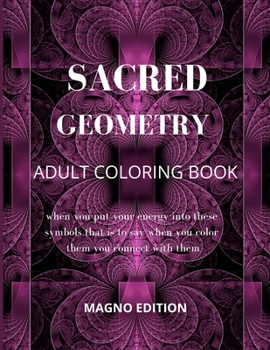 Paperback Sacred Geometry: Adult Coloring Book