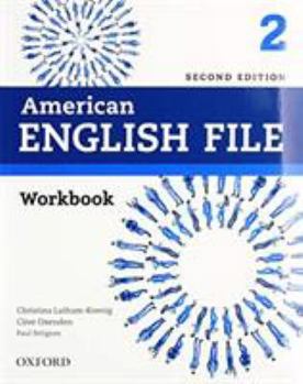 Paperback American English File 2e Workbook Level 2 2019 Pack Book