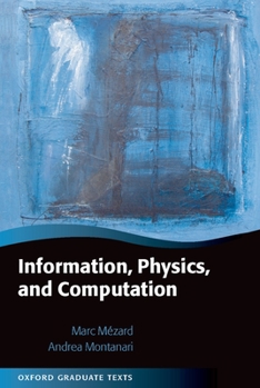 Hardcover Information, Physics, and Computation Book