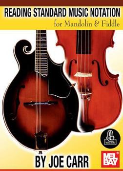 Paperback Reading Standard Music Notation for Mandolin & Fiddle Book