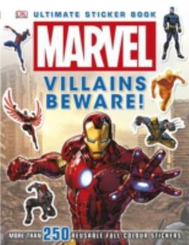 Paperback Marvel Villains Beware Ultimate Sticker Book! Book