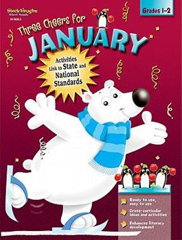 Paperback Steck-Vaughn Three Cheers: Student Reader Grade 1 January Book
