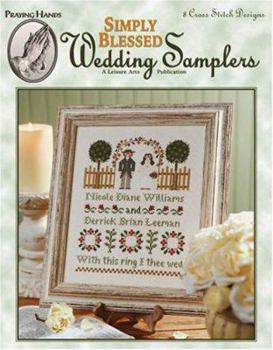 Paperback Simply Blessed Wedding Samplers (Leisure Arts #24026) Book