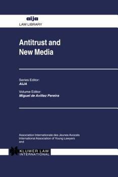 Hardcover Antitrust and New Media Book