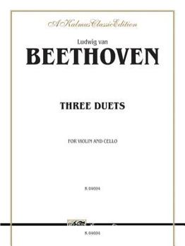Paperback Three Duets for Violin and Cello (Kalmus Edition) Book