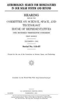 Paperback Astrobiology: search for biosignatures in our solar system and beyond Book