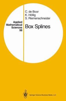 Hardcover Box Splines Book