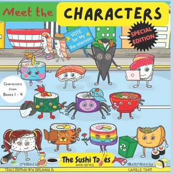 Paperback Meet The Characters (The Sushi Tales) - Special Edition Book