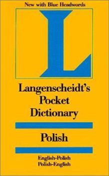 Hardcover Langerscheidts Polish Pocket Dictionary Book