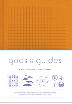 Diary Grids & Guides Orange: A Notebook for Visual Thinkers Book