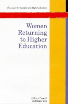 Paperback Women Returning to Higher Education Book