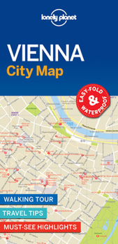 Paperback Lonely Planet Vienna City Map Book