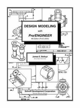 Paperback Design Modeling with Pro/ENGINEER (Release 2000i) Book