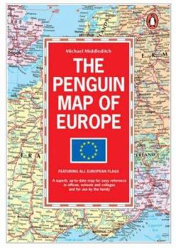 Map The Penguin Map of Europe Book