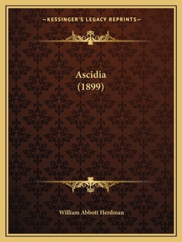 Paperback Ascidia (1899) Book