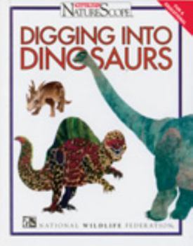 Hardcover Digging Into Dinosaurs Book