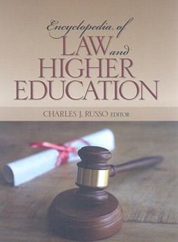 Hardcover Encyclopedia of Law and Higher Education Book