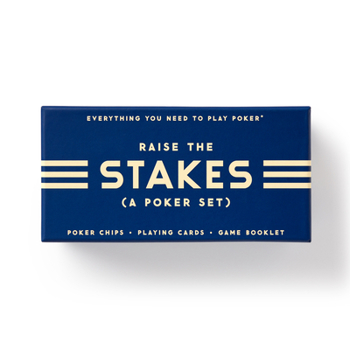 Board Game Raise the Stakes Poker Game Set Book