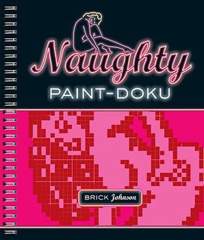 Spiral-bound Naughty Paint-Doku Book